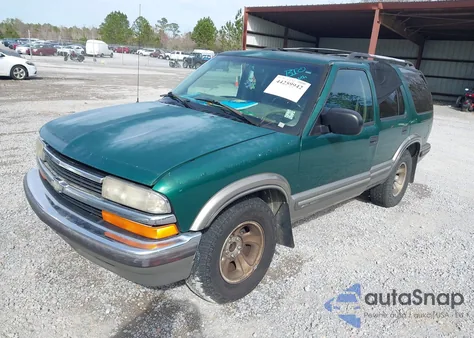 1999 Chevrolet Blazer Ls из США, поврежденный, VIN 1GNCS13W6X2222917